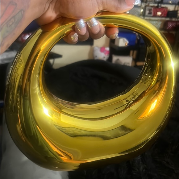 Gold clutch purse - Picture 4 of 4